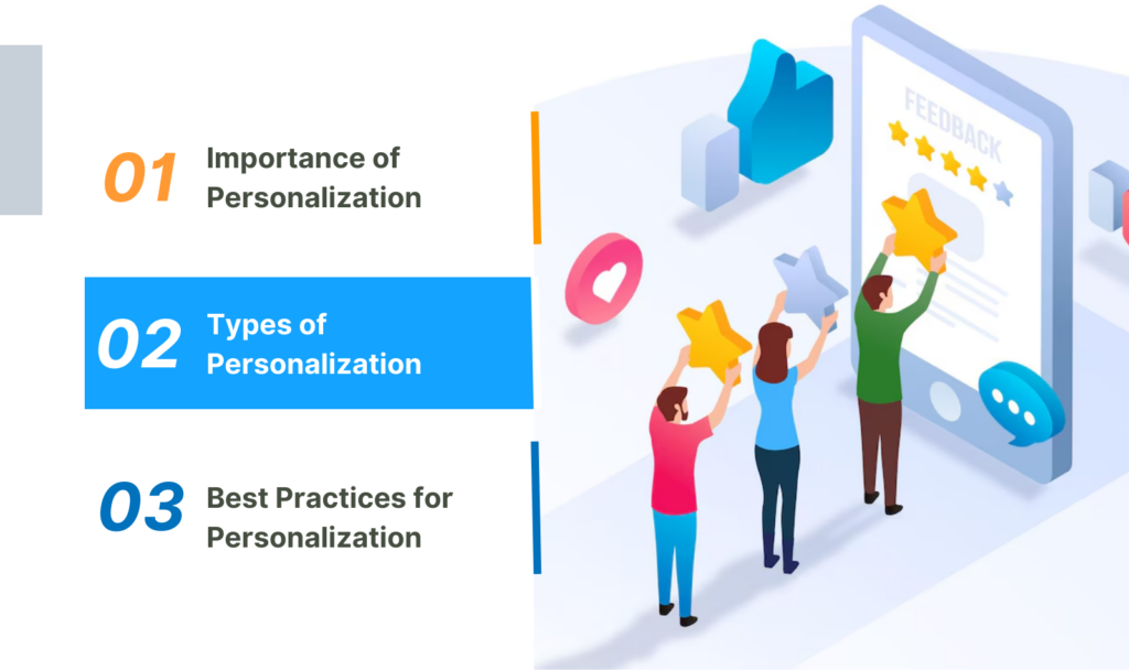 Personalization: Create Customer Experiences​